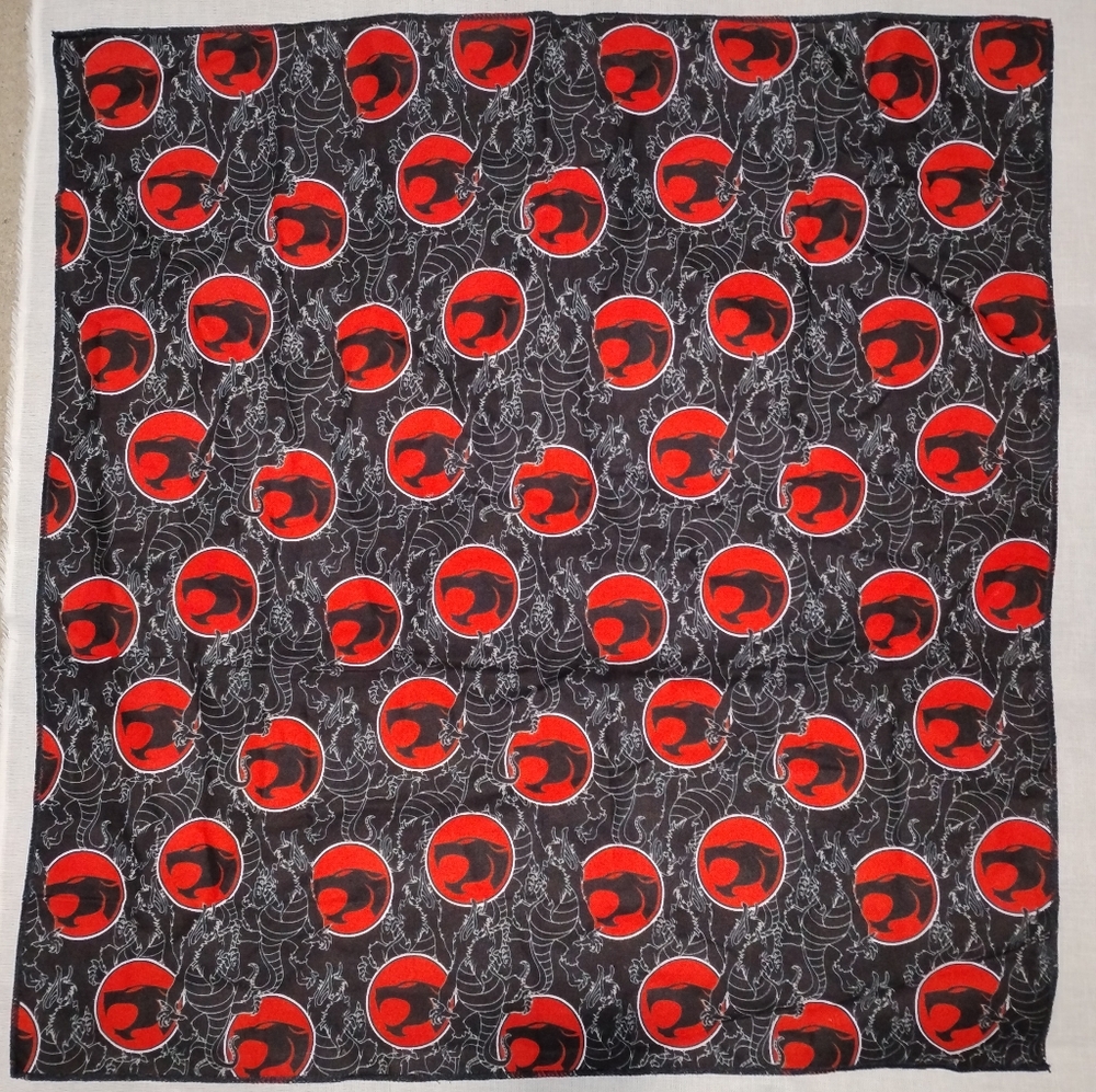 ⚡️THUNDERCATS CARTOON LOGO BANDANA 23x23